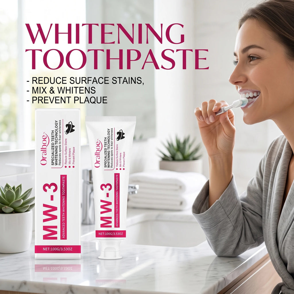 Brightening Teeth Whitening Toothpaste for Stain Removal