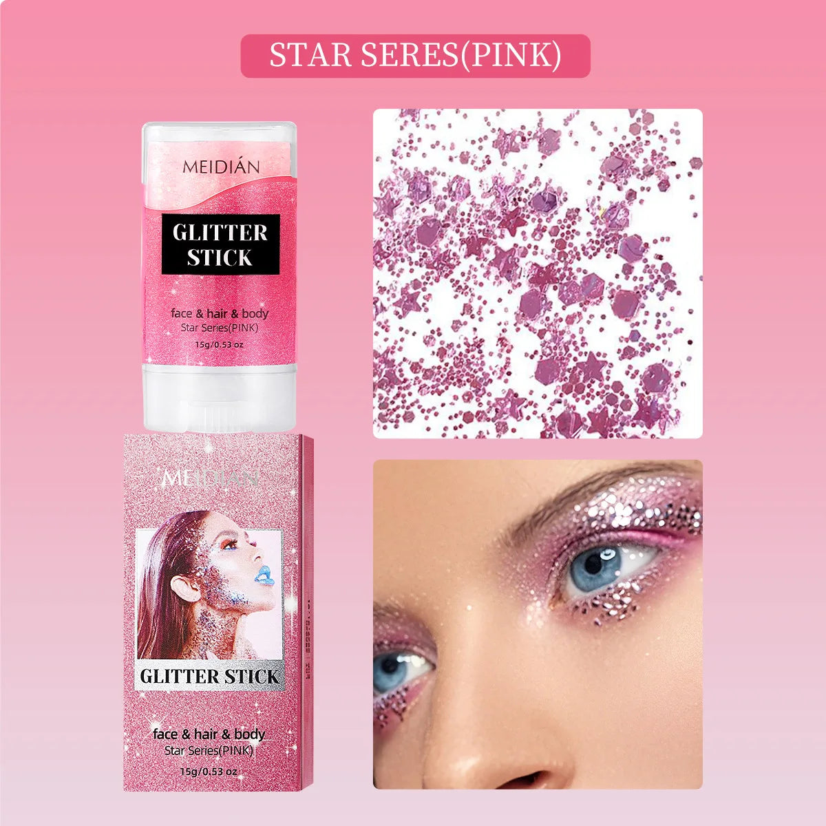Shimmering Body and Face Glitter Stick - 28