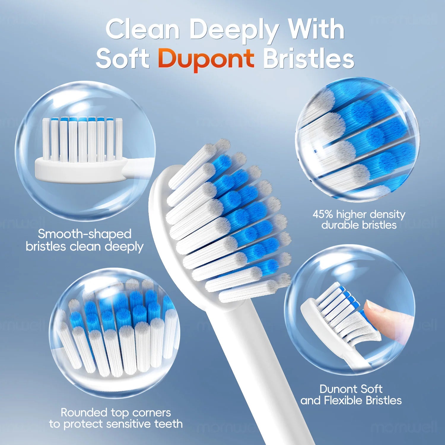 Rechargeable Sonic Electric Toothbrush with 6 Modes - 4