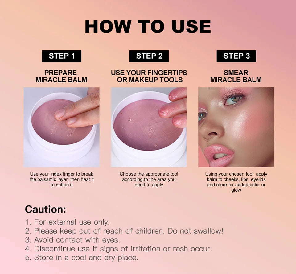 Multi-Purpose Cream Blush and Tint for Face and Lips - 16