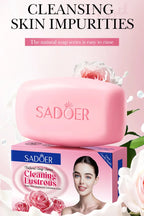 Hydrating Rose Milk Cleansing Soap for Soft Glowing Skin