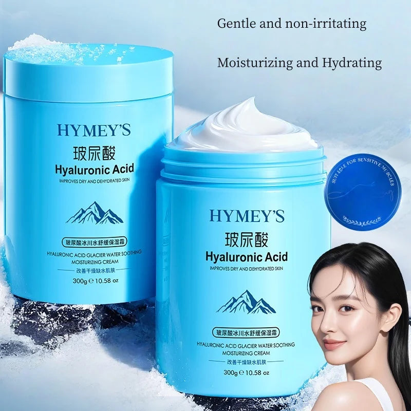 Hyaluronic Acid Glacier Water Soothing Moisturizing Face Cream