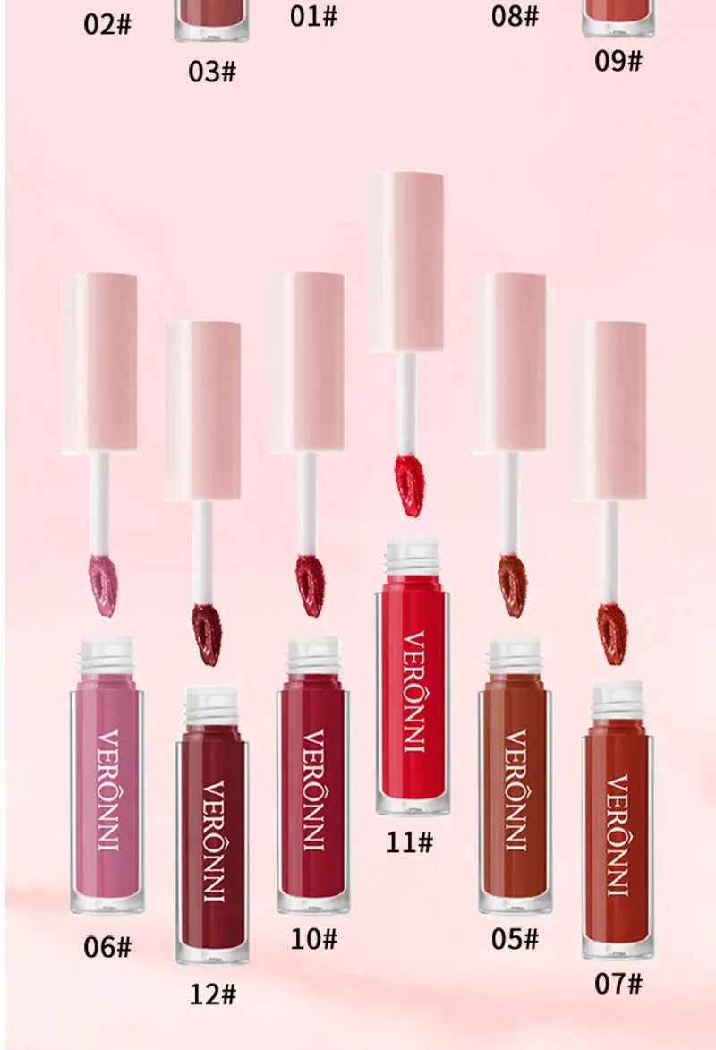 Long-Lasting Waterproof Matte Liquid Lipstick
