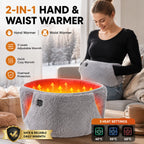 Electric Heating Waist Belt and Hand Warmer for Pain Relief