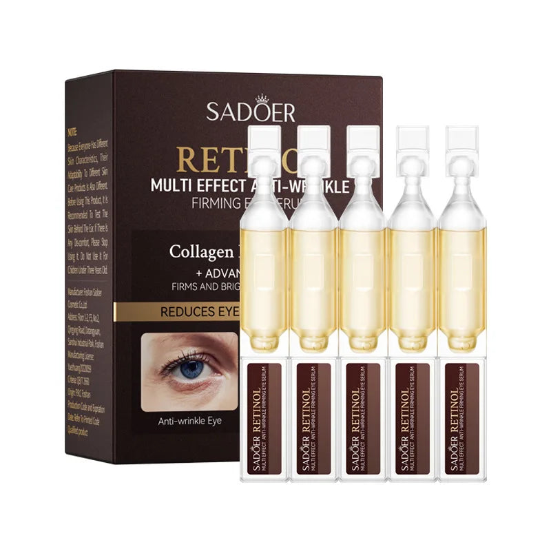Retinol Anti-Wrinkle Firming Eye Serum for Dark Circles and Puffiness