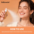 Long-Lasting Vanilla and Rose Hair and Body Fragrance Mist