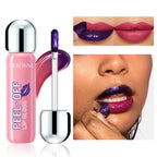 Long-Lasting Peel-Off Matte Liquid Lipstick