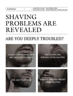 Men's Moisturizing Beard Softening Shaving Foam