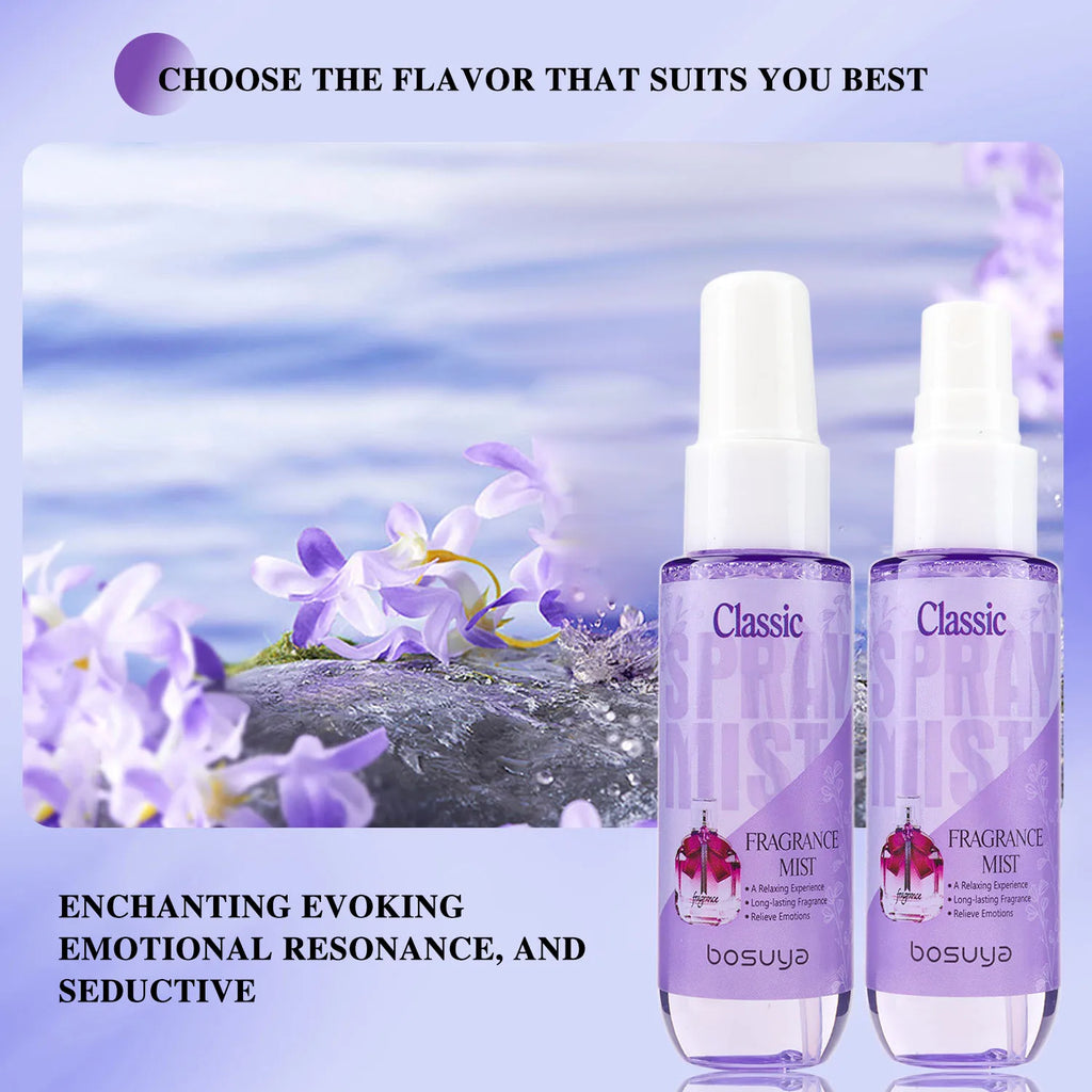 4-Piece Long-Lasting Floral Fragrance Mist Set