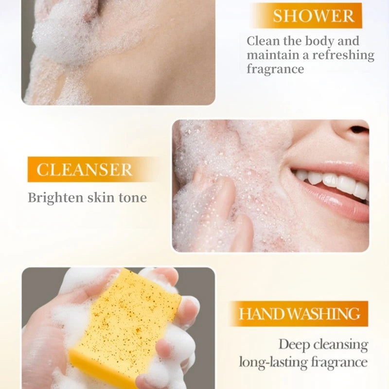 Turmeric and Lemon Brightening Cleansing Soap Bar - 6