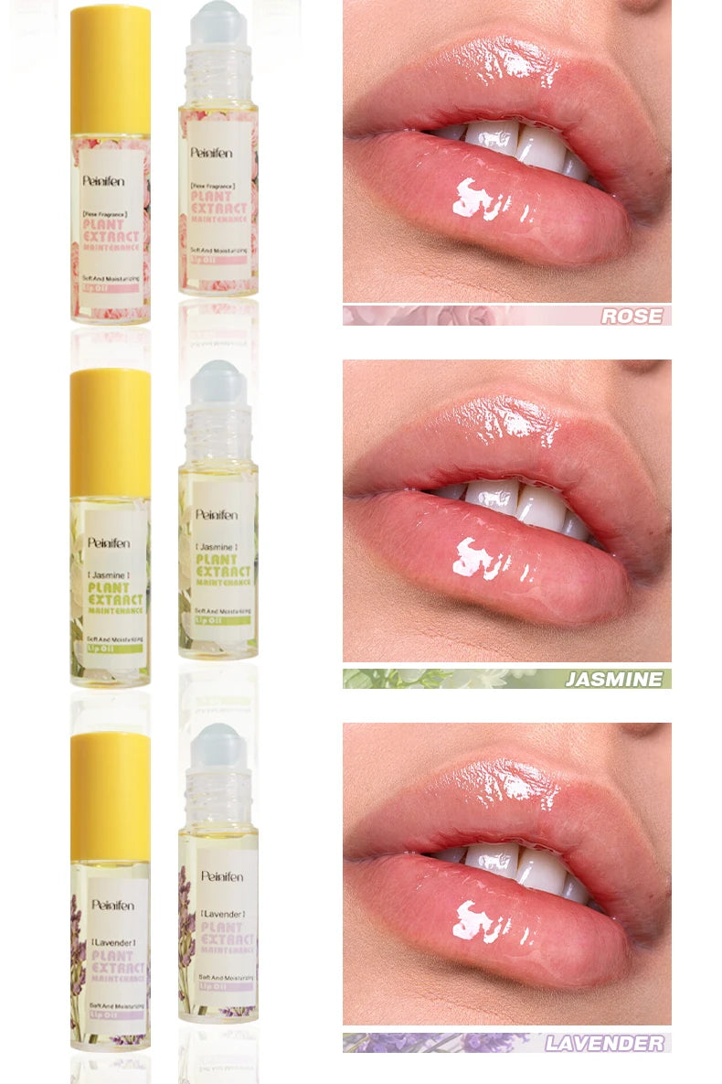 Hydrating Plant Essence Moisturizing Lip Oil Set