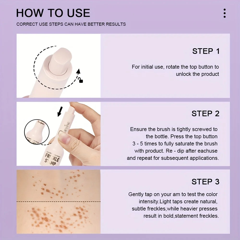 Natural Faux Freckle Makeup Stamp Pen