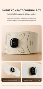 Abdominal Muscle Toning and Waist Massager Belt