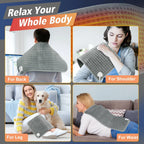 Electric Heating Pad for Pain Relief and Muscle Relaxation