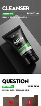 Oil Control Facial Cleanser for Men