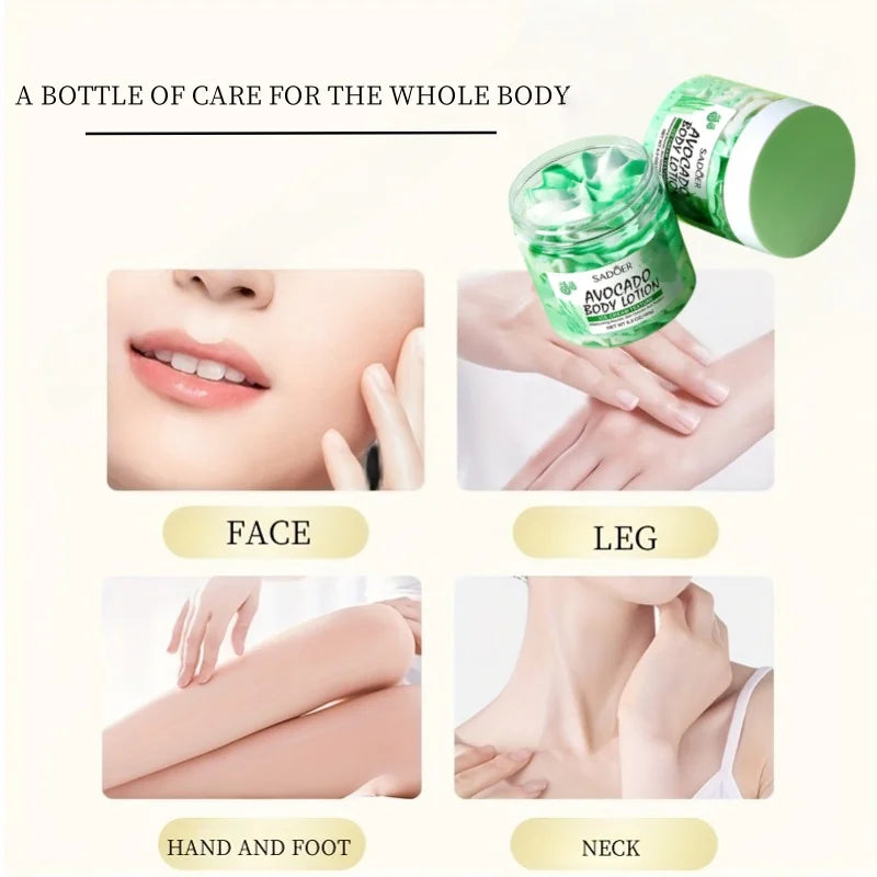Deeply Moisturizing Avocado Body Lotion for Dry Skin