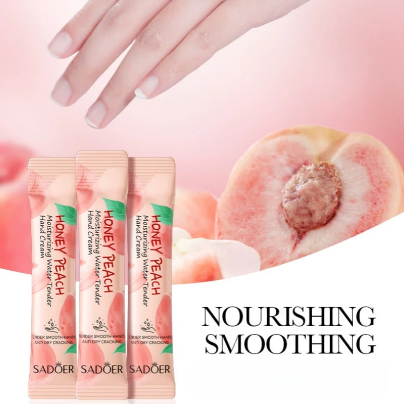 Honey Peach Moisturizing Hand Cream Sticks - 4