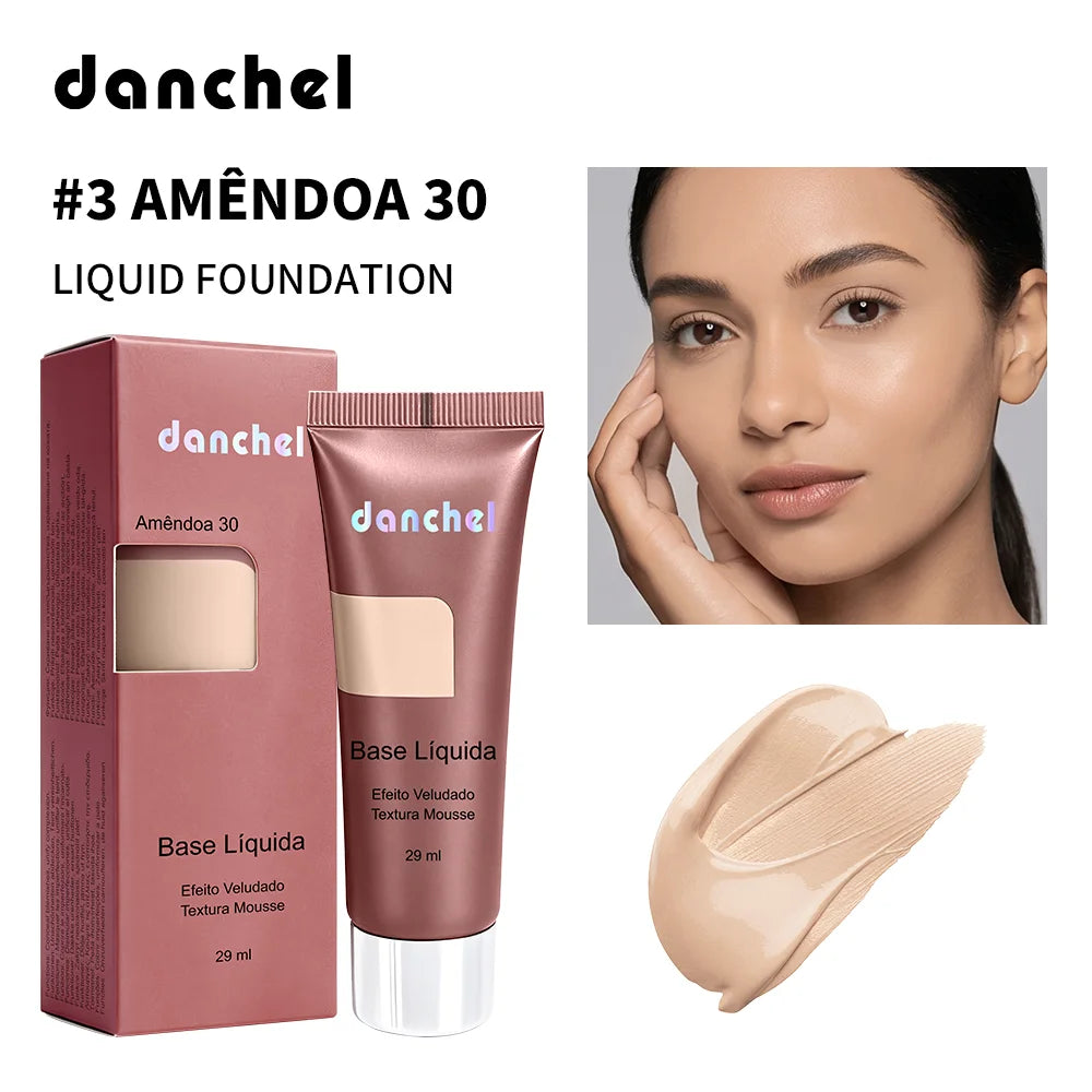 Velvet Matte Liquid Foundation for Flawless Coverage