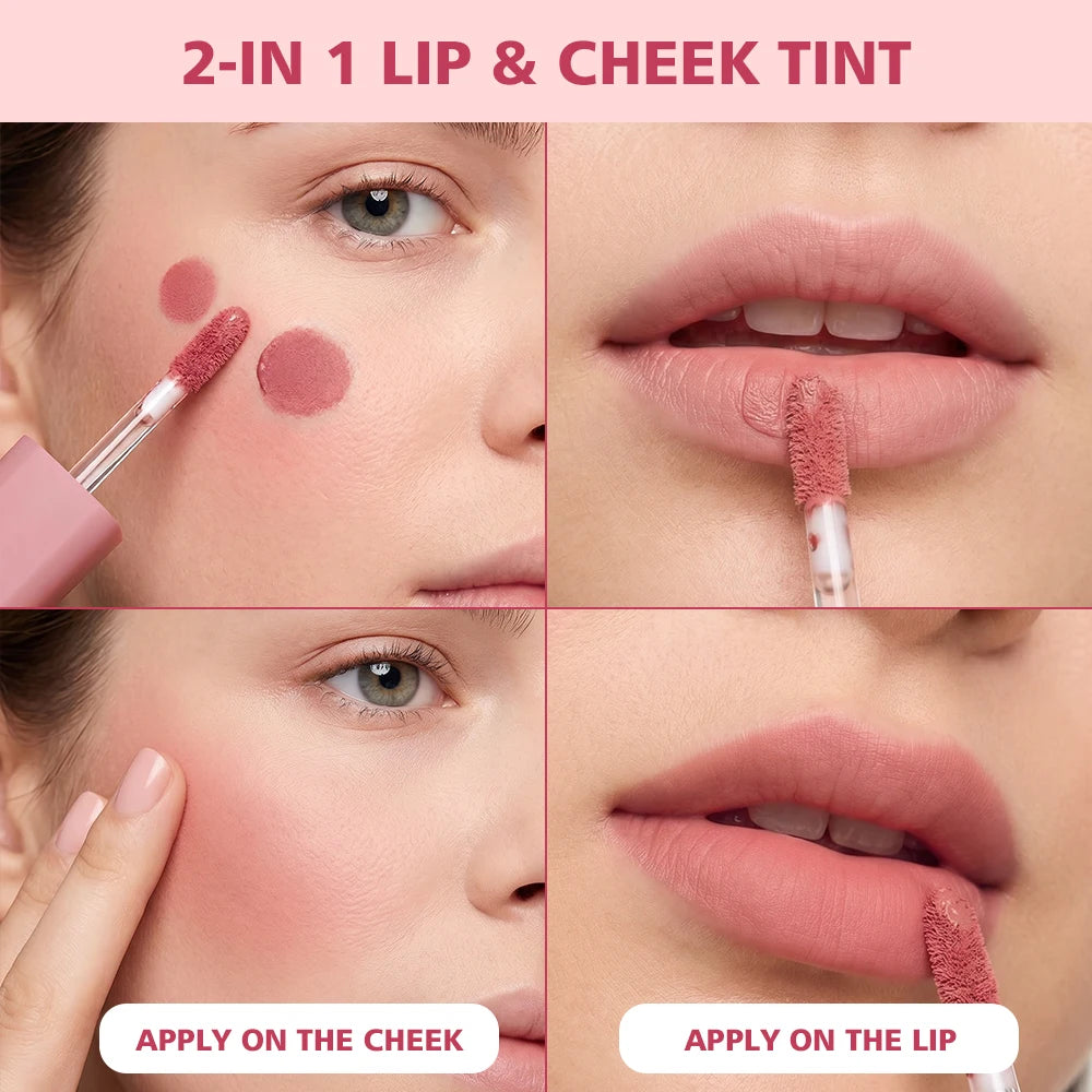 Velvet Matte 2-in-1 Lip and Cheek Blurring Tint