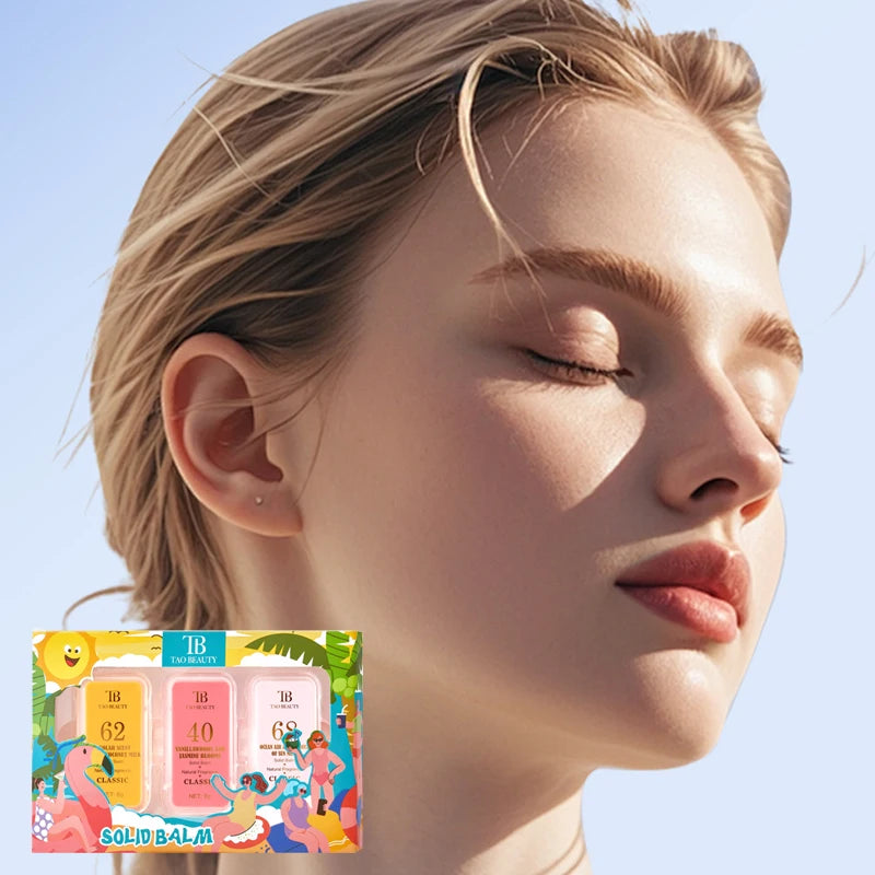 3-Pack Portable Solid Fragrance Balm for Travel and Dating