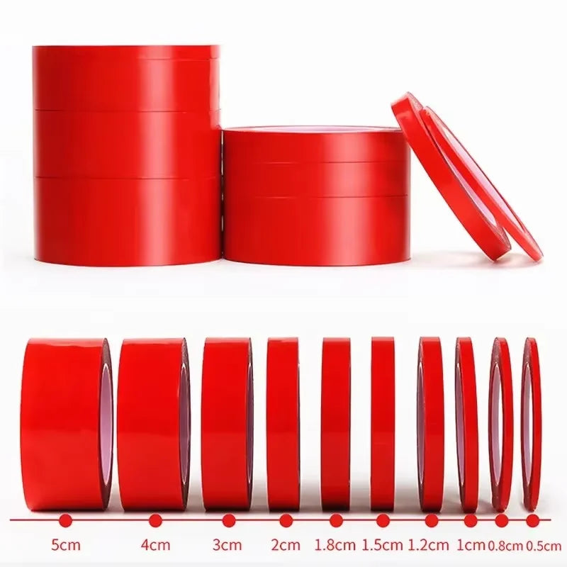 Washable Reusable Nano Traceless Double Sided Adhesive Tape - 12