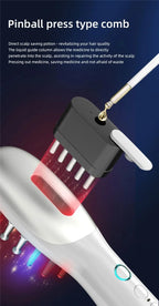 Electric EMS Scalp Massager and Hair Growth Comb