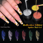 Reflective Spider Gel for Nail Art Design