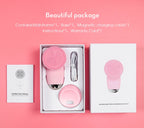 Electric Sonic Facial Cleansing Brush for Radiant Skin