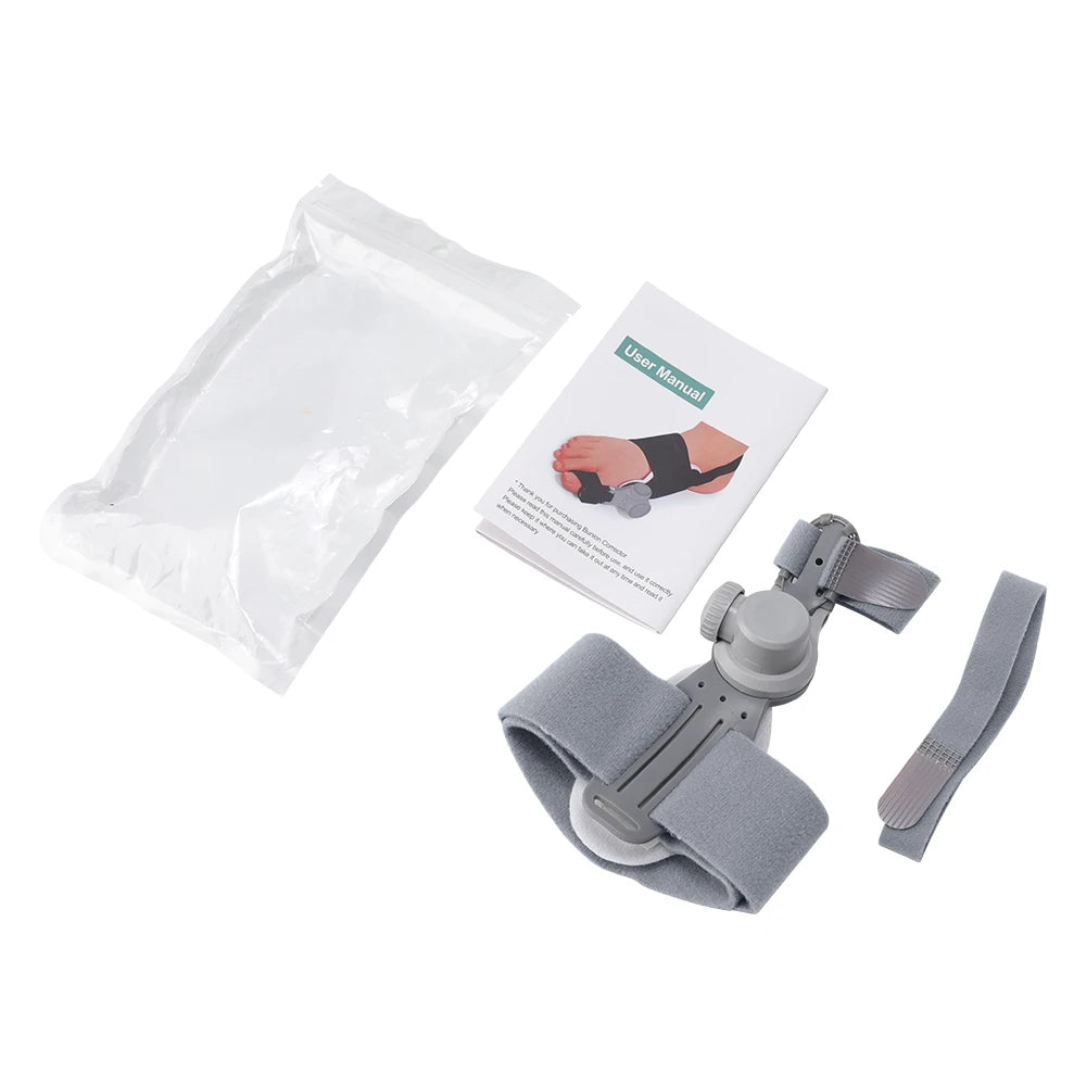 Adjustable Bunion Corrector for Pain Relief and Toe Alignment