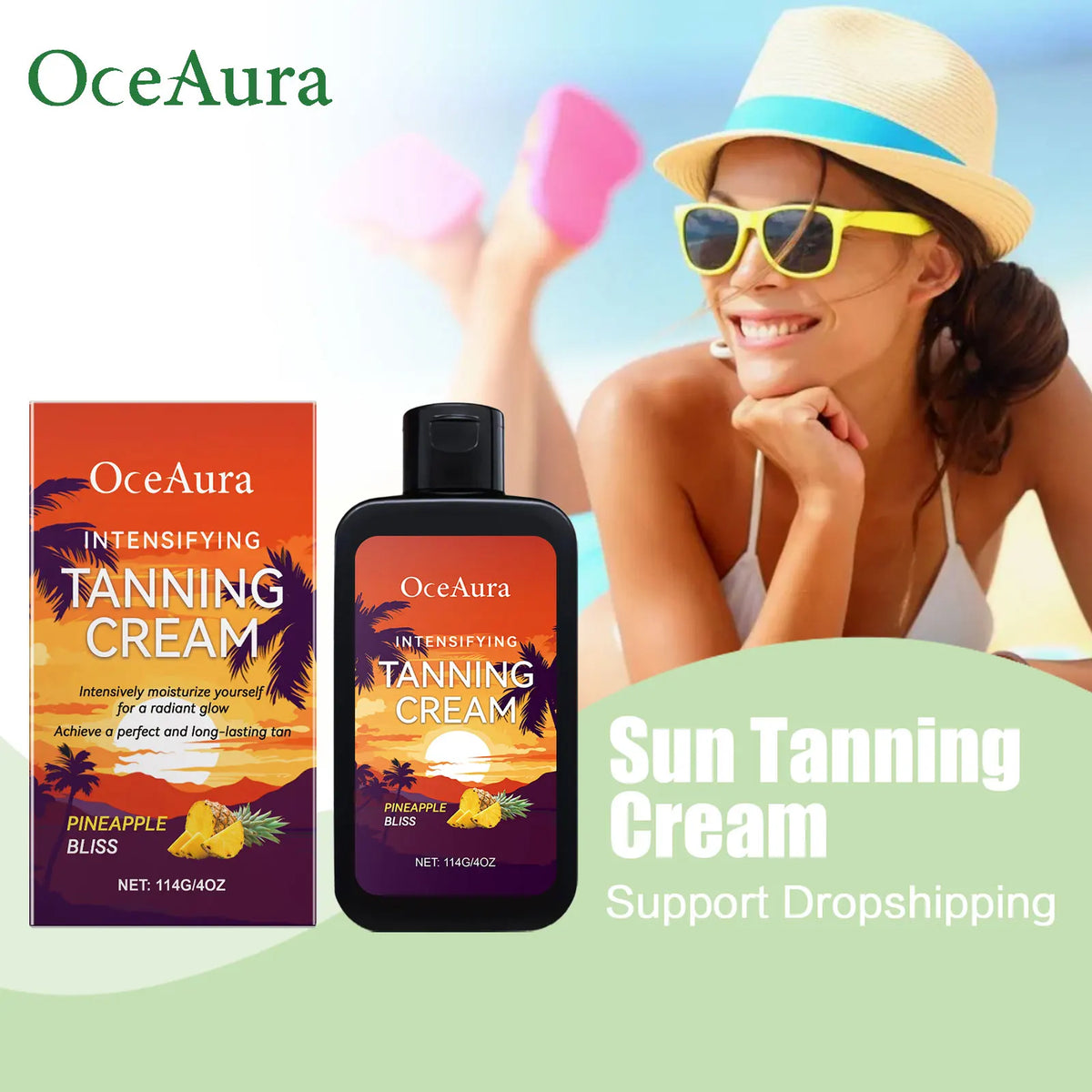 Intensifying Skin Tanning Accelerator Cream