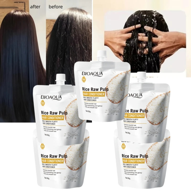 Rice Milk Deep Nourishing Hair Conditioner for Smooth Silky Hair