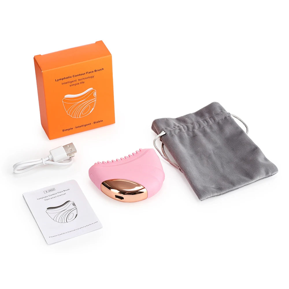 Electric Vibrating Body Contouring and Exfoliation Massage Brush