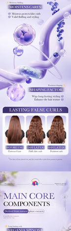 Volumizing Hair Styling Mousse for Natural Hold and Shine