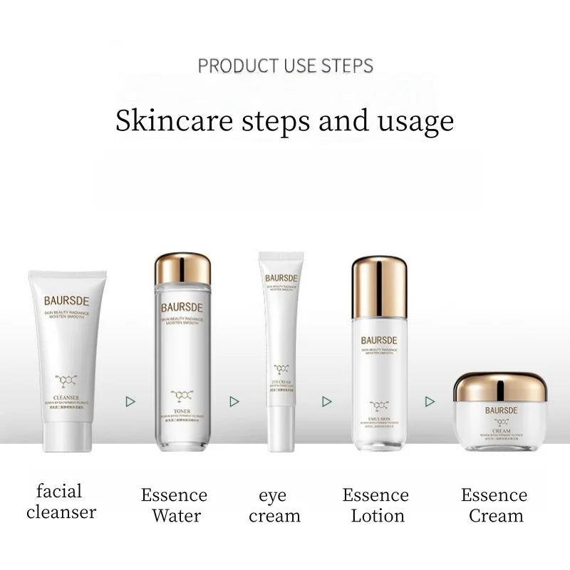 5-Piece Retinol and Bosein Anti-Aging Skincare Set