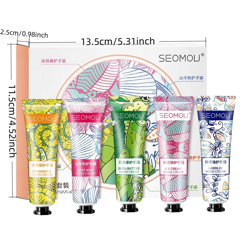 Hydrating Plant-Based Hand Cream Gift Set - 4