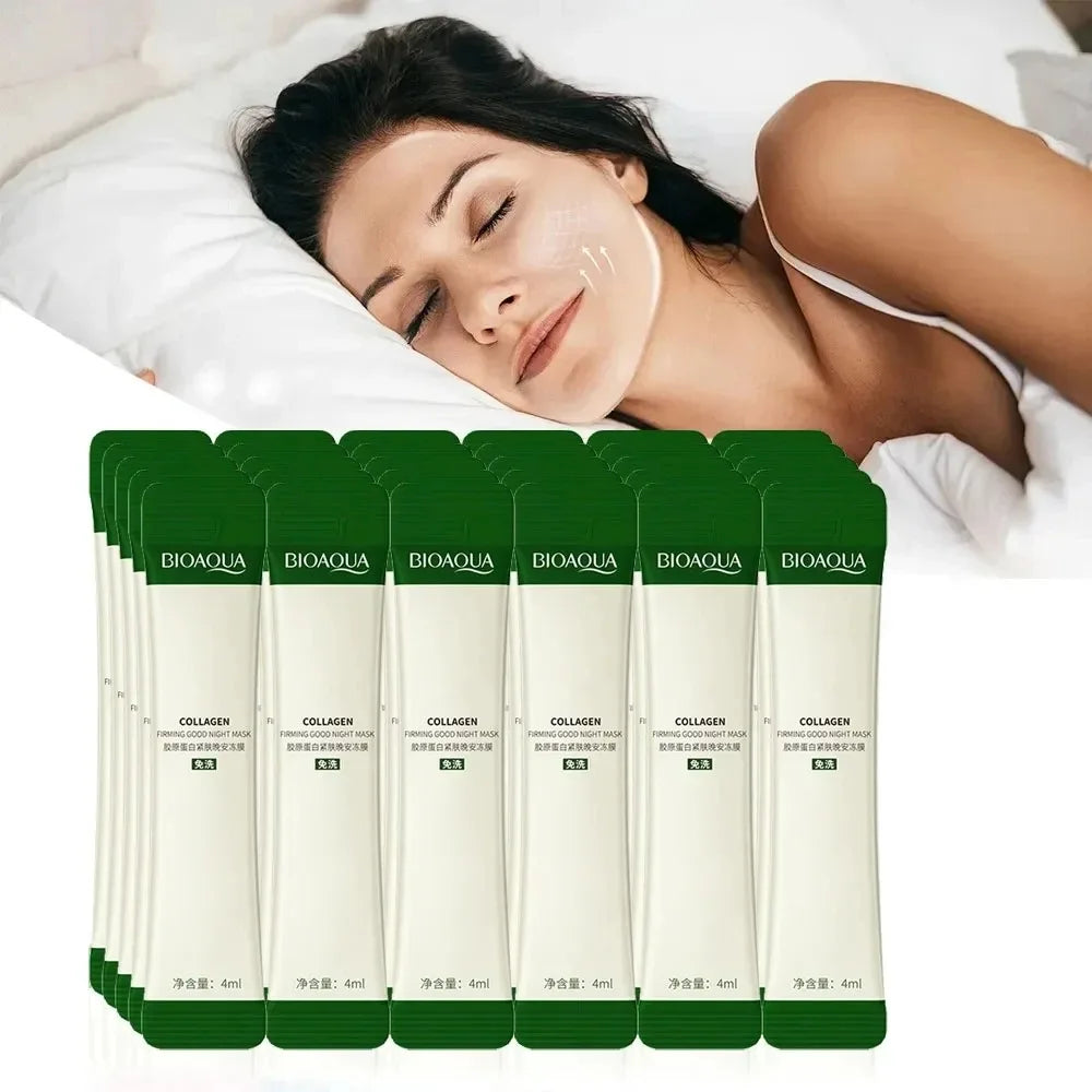 Collagen Firming Sleeping Face Mask for Radiant Skin