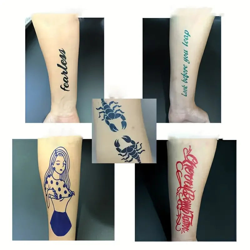 Temporary Tattoo Juice Ink for Long-Lasting Body Art