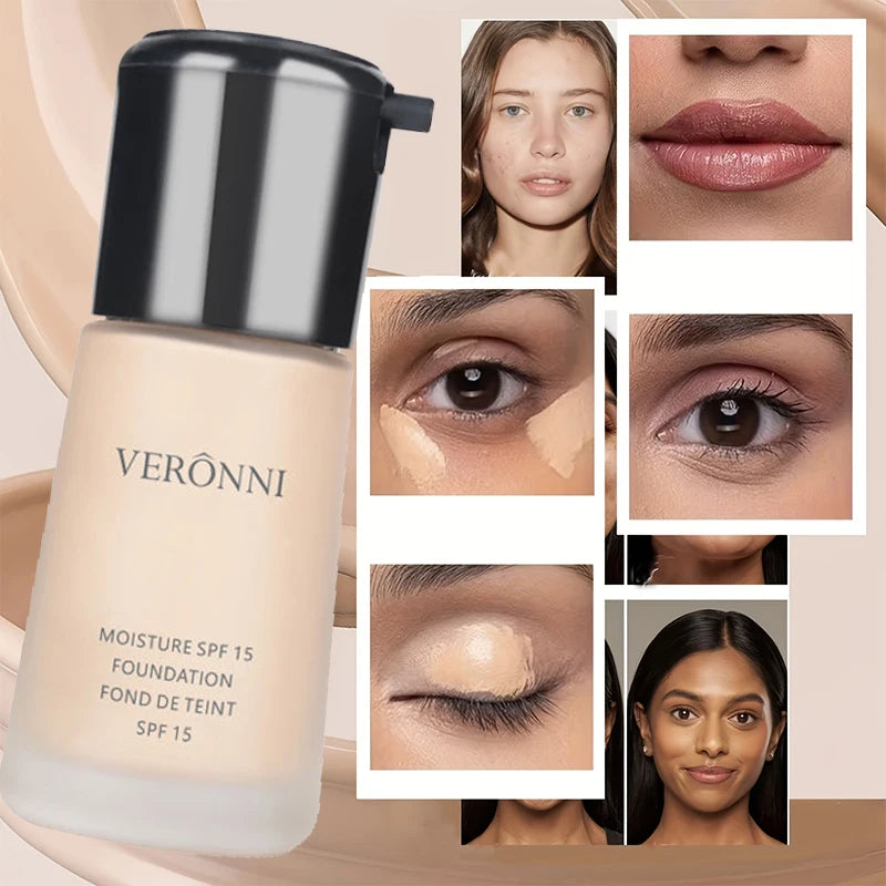 Full Coverage Moisturizing Foundation for Flawless Skin