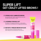 Long-Lasting Brow Lamination Styling Gel with Built-in Comb
