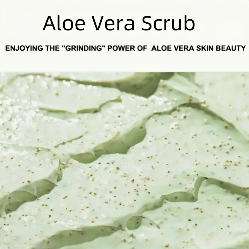 Aloe Vera Exfoliating Face and Body Scrub - 3