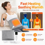 Electric Heated Waist Belt for Back and Abdominal Pain Relief