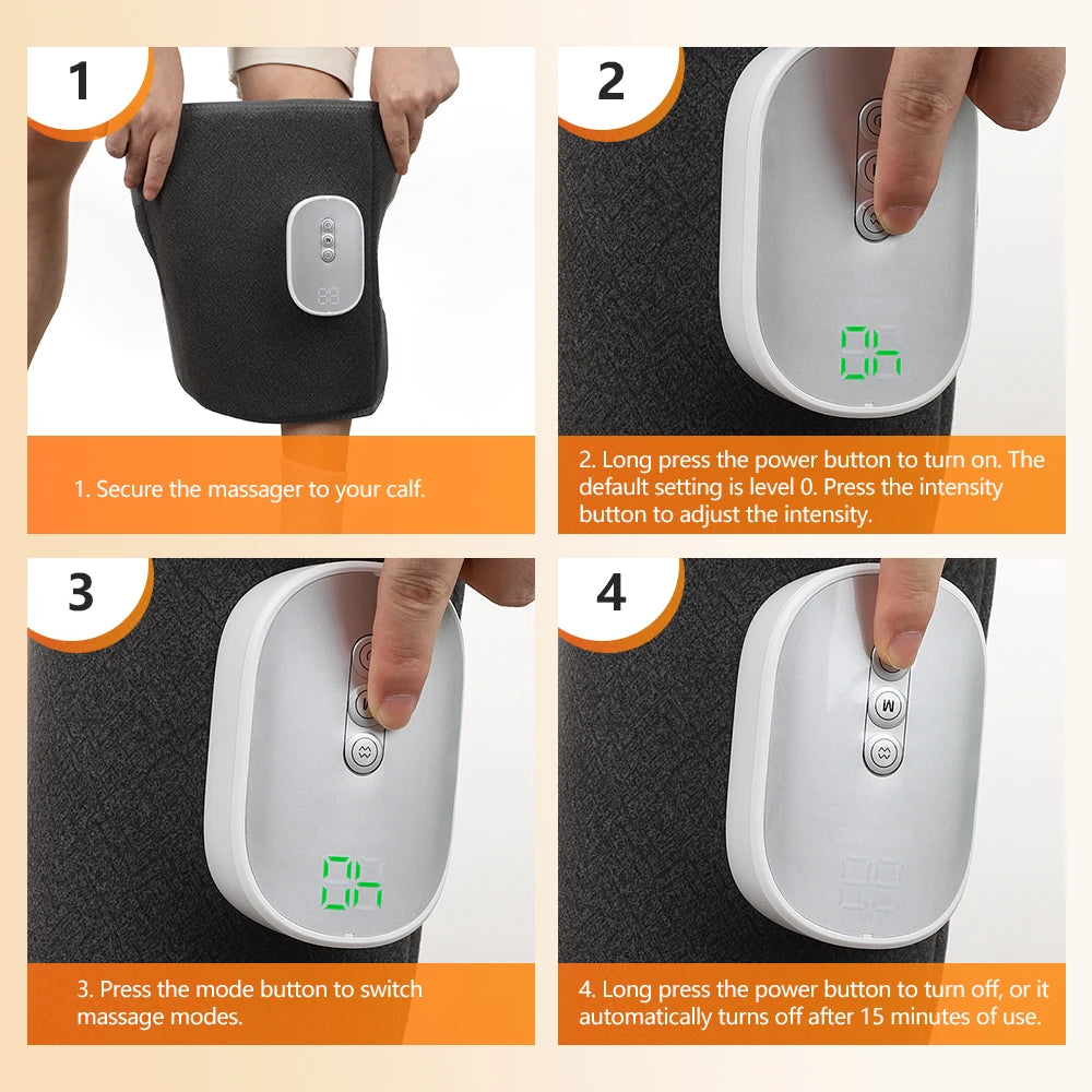 Wireless Air Compression Leg Massager for Circulation - 30