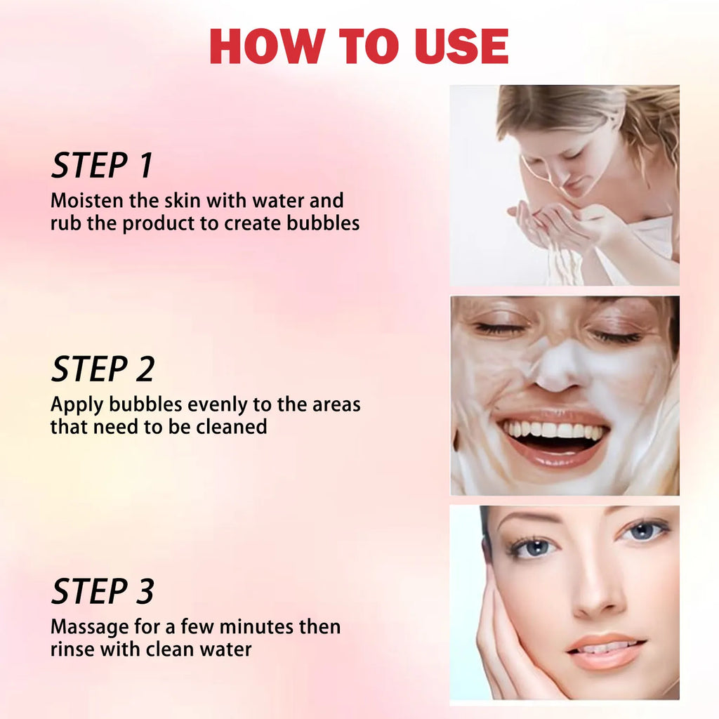 Hydrating Rose Essence Bar Soap for Gentle Skin Cleansing