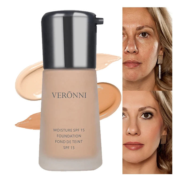 Full Coverage Moisturizing Foundation for Flawless Skin
