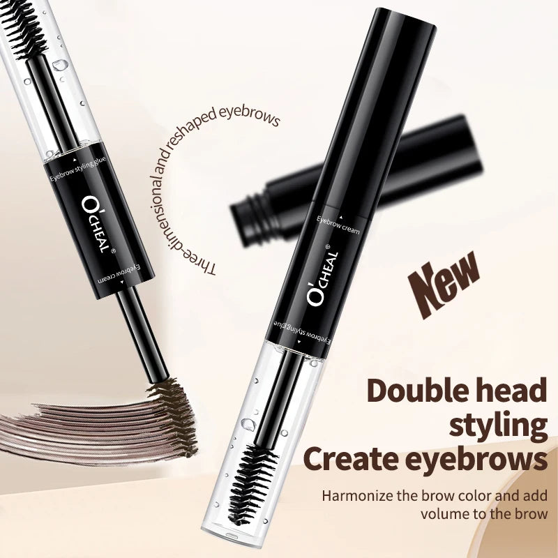 Dual-Ended Waterproof Eyebrow Styling Cream