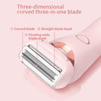 Pain-Free Electric Shaver for Women Body and Facial Hair