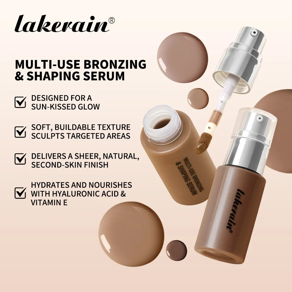 Multi-Use Bronzing and Shaping Serum for Natural Glow