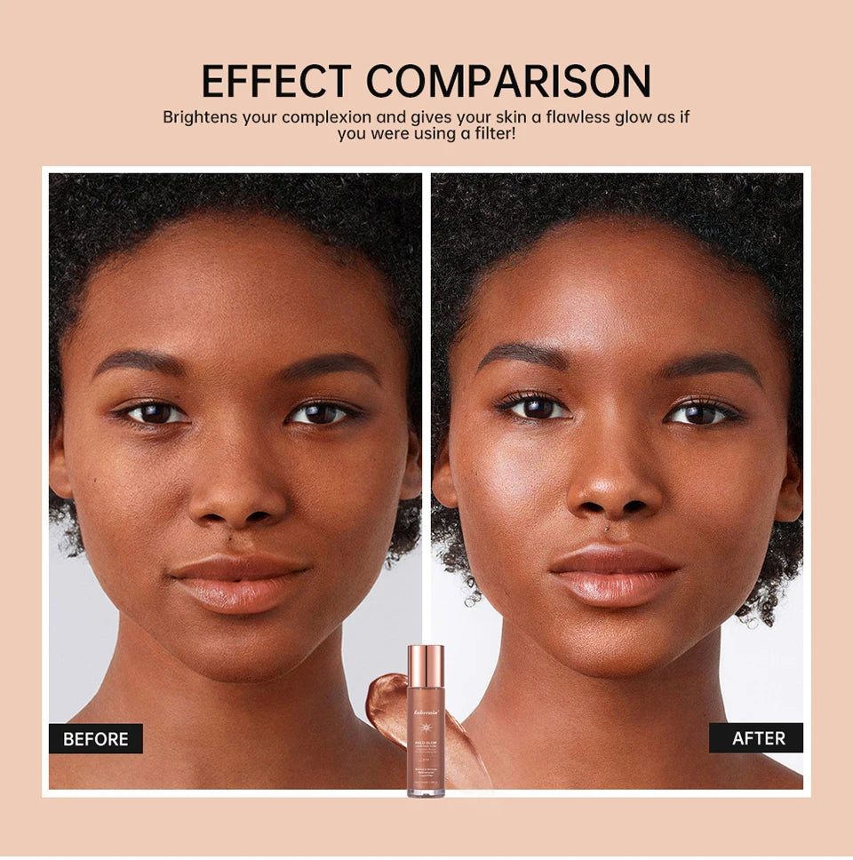 Liquid Glow Face Highlighter and Foundation Booster