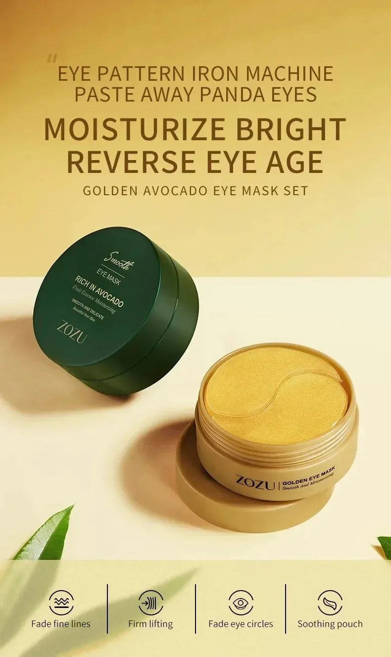 Hydrating Gold Collagen Eye Masks for Dark Circles and Puffiness - 6