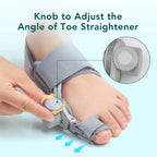 Adjustable Bunion Corrector for Pain Relief and Toe Alignment
